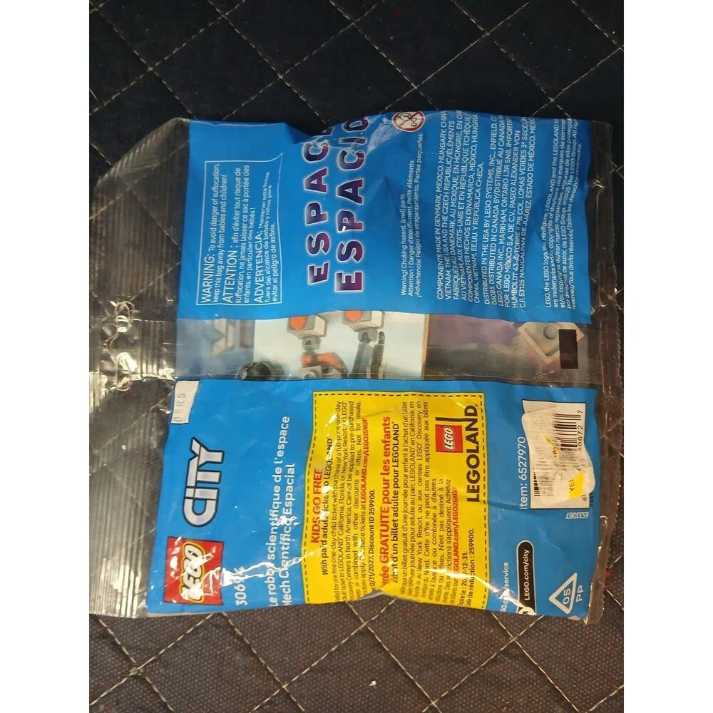 LEGO City 30694 Space Science Mech Polybag New Sealed 2025 Space Series